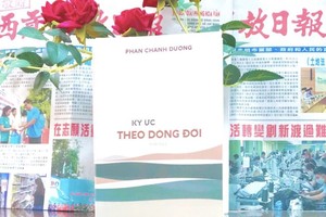 华人革命老前辈潘正养《追忆似水年华》作品