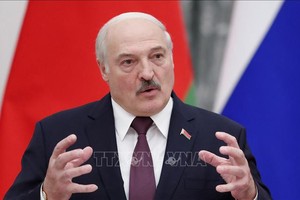 白俄罗斯总统亚歷山大‧卢卡申科。（图：越通社）