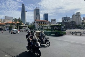 胡志明市中心区的多条道路将于近期进行整修。（图：苑霞）