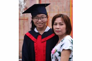 孝敬双亲的李嘉营