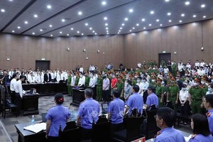 庭审现场。（图：越通社）