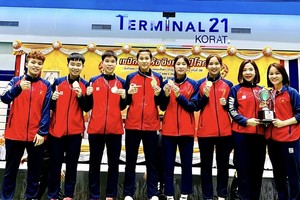 越南藤球获得2023年世界藤球锦标赛金牌。（图：互联网）