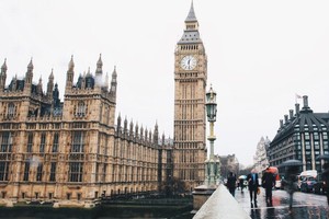 英国伦敦的议会大厦。（图：Unsplash）