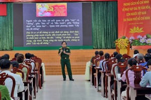 在平政县举办保护党的思想基础新闻报导培训班。