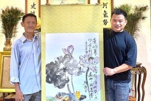 虚心学画 传承文化