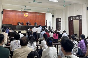 庭审现场。（图：VOV）