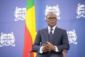 贝宁总统塔隆。（图：新华社）