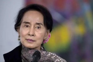 缅甸原国务资政昂山素姬。（图：互联网）