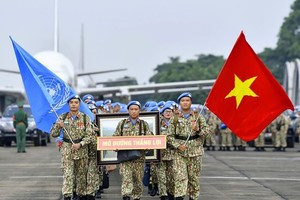 2号工兵队赴阿卜耶伊履行任务