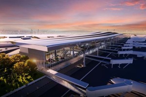 新山一 T3 航站楼透视图。（图：ACV）