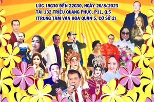 各文艺工作者将为“文艺晚会”倾力演出。