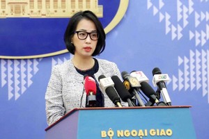 外交部发言人范秋姮。（图：VOV）