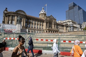 2023年9月5日，英国伯明翰市一景。（图：互联网）