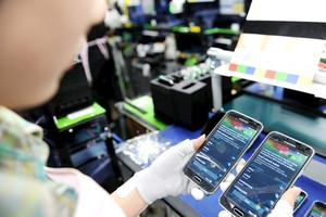 三星60%在全球销售的智能手机是由越南制造。（图：三星）
