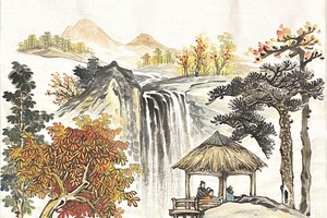 黄贤伟 书画作品欣赏——入秋