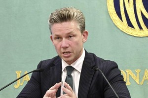 瑞典国防大臣波尔‧荣松。（图：AP）