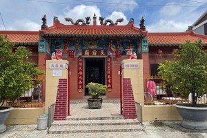 拥有120多年历史的守承天后庙。