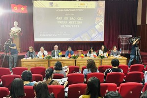 欧越纪录片电影节新闻发布会现场。（图：VGP）