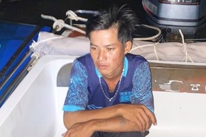 投案自首的阮文当。（图：晋泰）