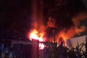 火警现场。（图：MK）