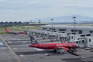 MYAirline航空公司客机。（图：互联网）