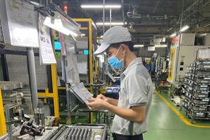 越南Takako有限公司的生产线。