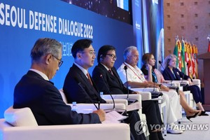 2022年9月7日，2022首尔安全对话会议在乐天酒店举行。（图：韩联社）