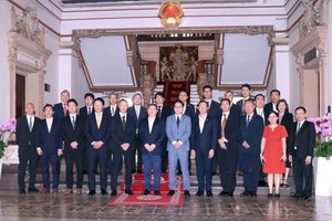 本市与日本企业促进合作