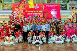 市龙狮协会获全国龙狮俱乐部锦标赛一等奖