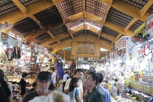 滨城市场一隅。（图：VOV）