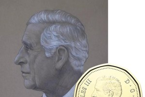 加国公布铸有查尔斯三世肖像硬币