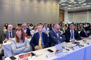 多家欧洲企业出席ESG高级会议，一进步了解本市投资环境。（图：爱云）