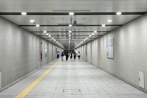 地铁1号线巴逊站地下空间。