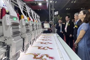 日本Juki品牌绣花机制造商正扩大在越南的市场份额。