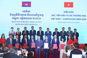 越柬加深多领域合作