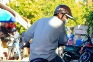 学校保安及时发现拐带学生场合