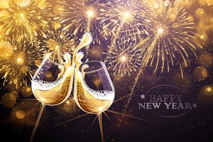 干杯迎新年