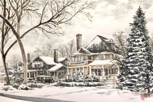 黄贤伟书画作品欣赏