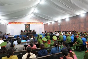 庭审现场。（图：越通社）