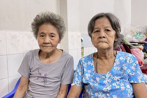 郑佩琨（左）和郑佩珮。