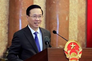 国家主席武文赏。（图：越通社）