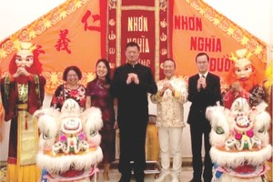 为发扬民族龙狮艺术不懈努力