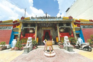 拥有138年历史的沙沥七府天后宫。