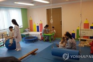 资料图片：朝鲜儿童医院，摄于2018年。该医院与韩国民团进行合作。（图：韩联社）