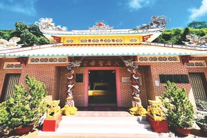 庄严典雅的崇正天后宫。