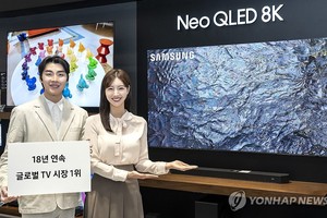 三星电视去年全球市占率稳居首位