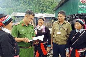 加强向人民宣传关于贩卖人口。（图：蓝洋）