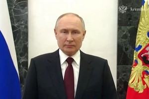 俄罗斯总统普京。（图：视频截图）