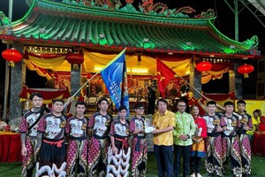 豪勇堂荣获泰国国际南狮锦标赛亚军