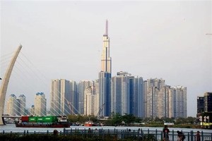 越南房地产市场吸引力仅次于印度市场。（图：越通社）